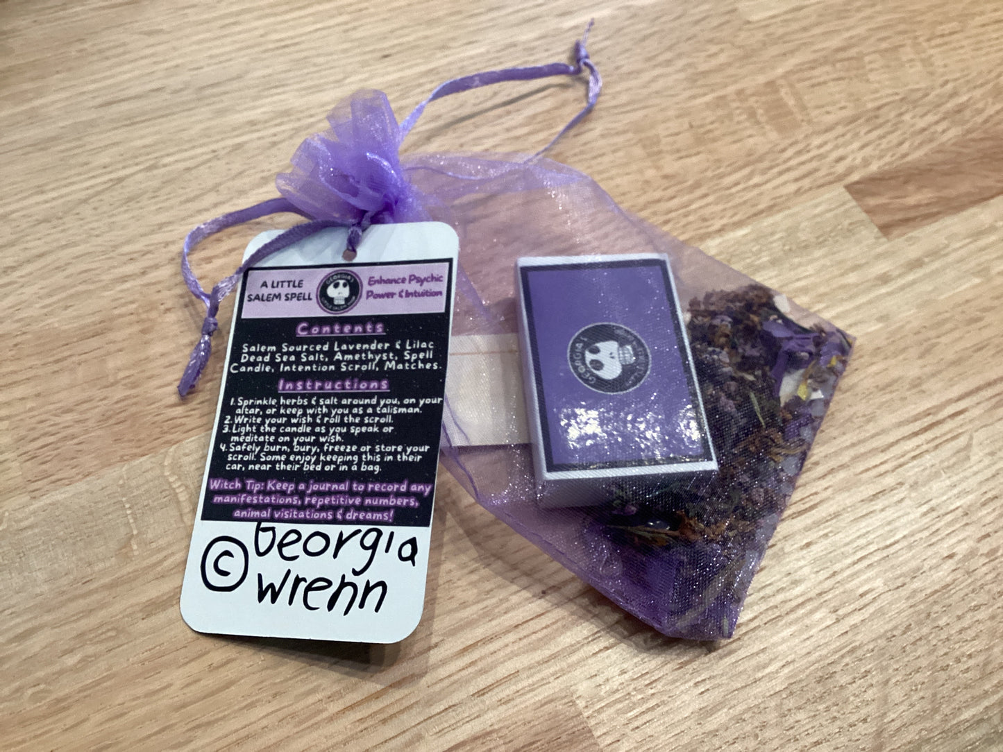 Purple Spell Bag