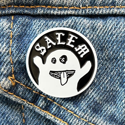 Salem Ghost Enamel Pin