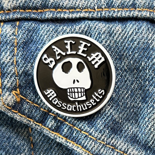 Salem "Skull" Enamel Pin