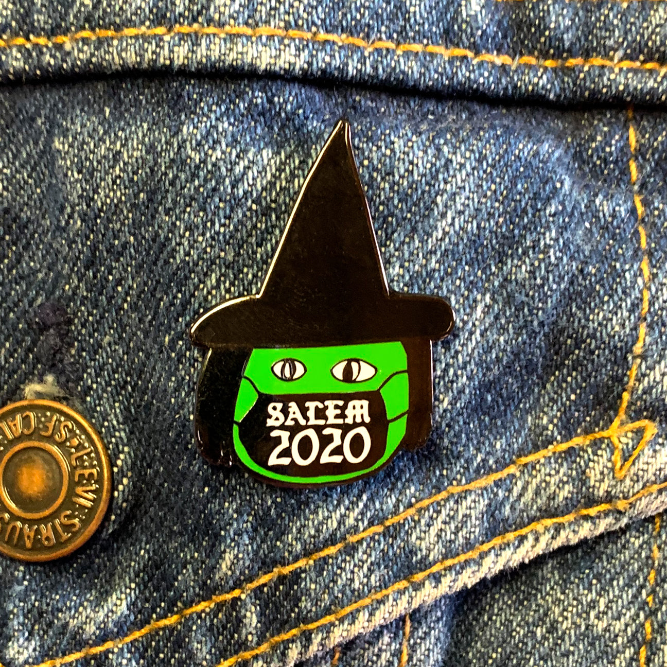 Salem 2020 Witch Enamel Pin