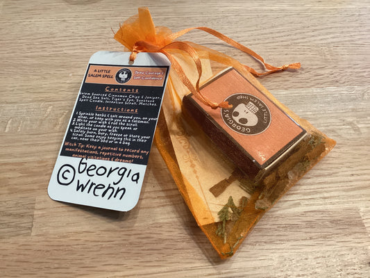 Orange Spell Bag