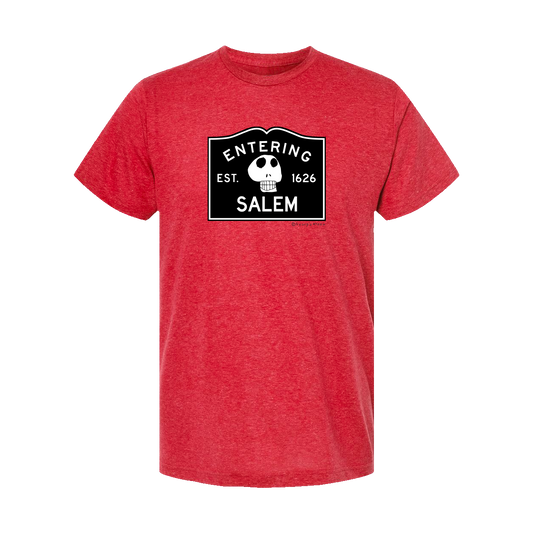 Entering Salem (Adult) T-Shirt (Heather Red)