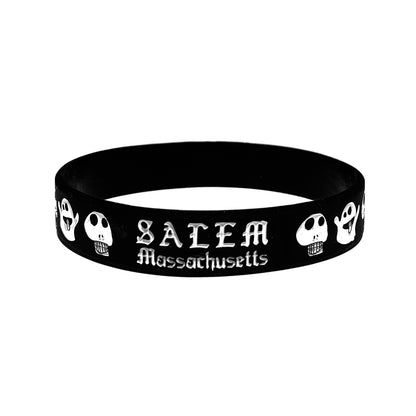 Salem Skull/Ghost Silicone Bracelet