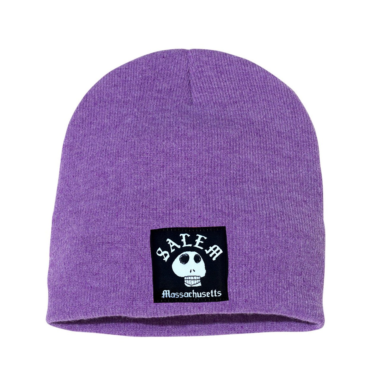 Salem "Skull" Purple Beanie