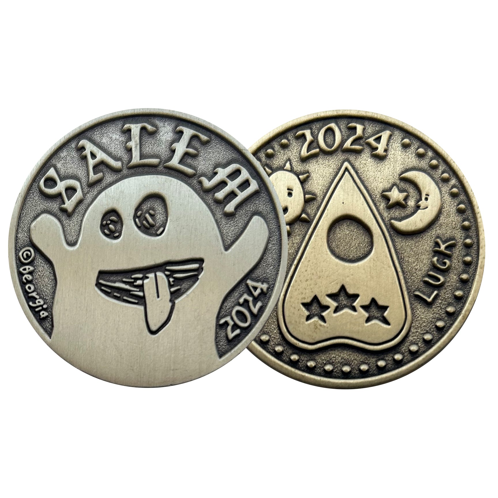 bronze collectible coins