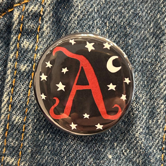 The Scarlet Letter 1.5" Button