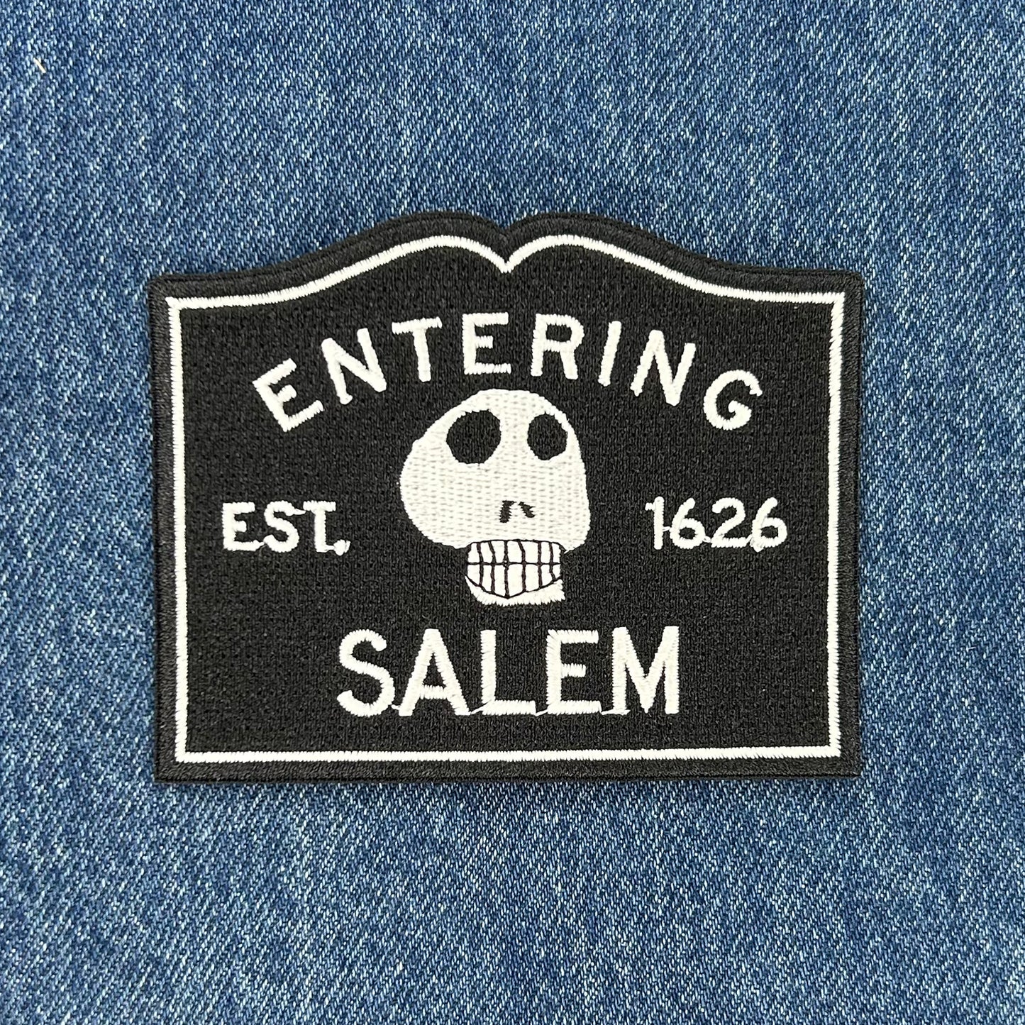 Entering Salem Embroidered Patch