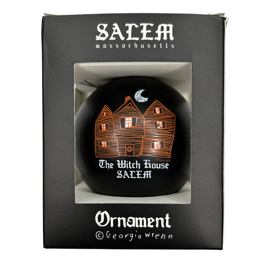 Salem "Witch House" Shatterproof Ball Ornament