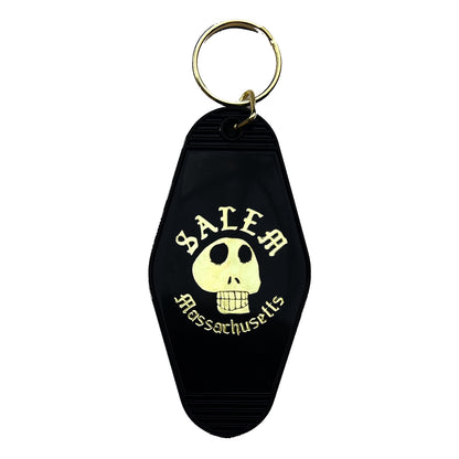 Salem Witch House Motel-Style Keychain