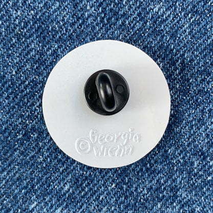 Salem "Skull" Enamel Pin
