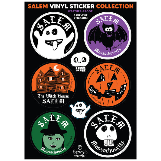 Salem 8-piece Sticker Pack