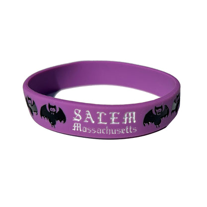Salem Vampire Bat Silicone Bracelet