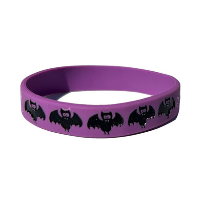 Salem Vampire Bat Silicone Bracelet