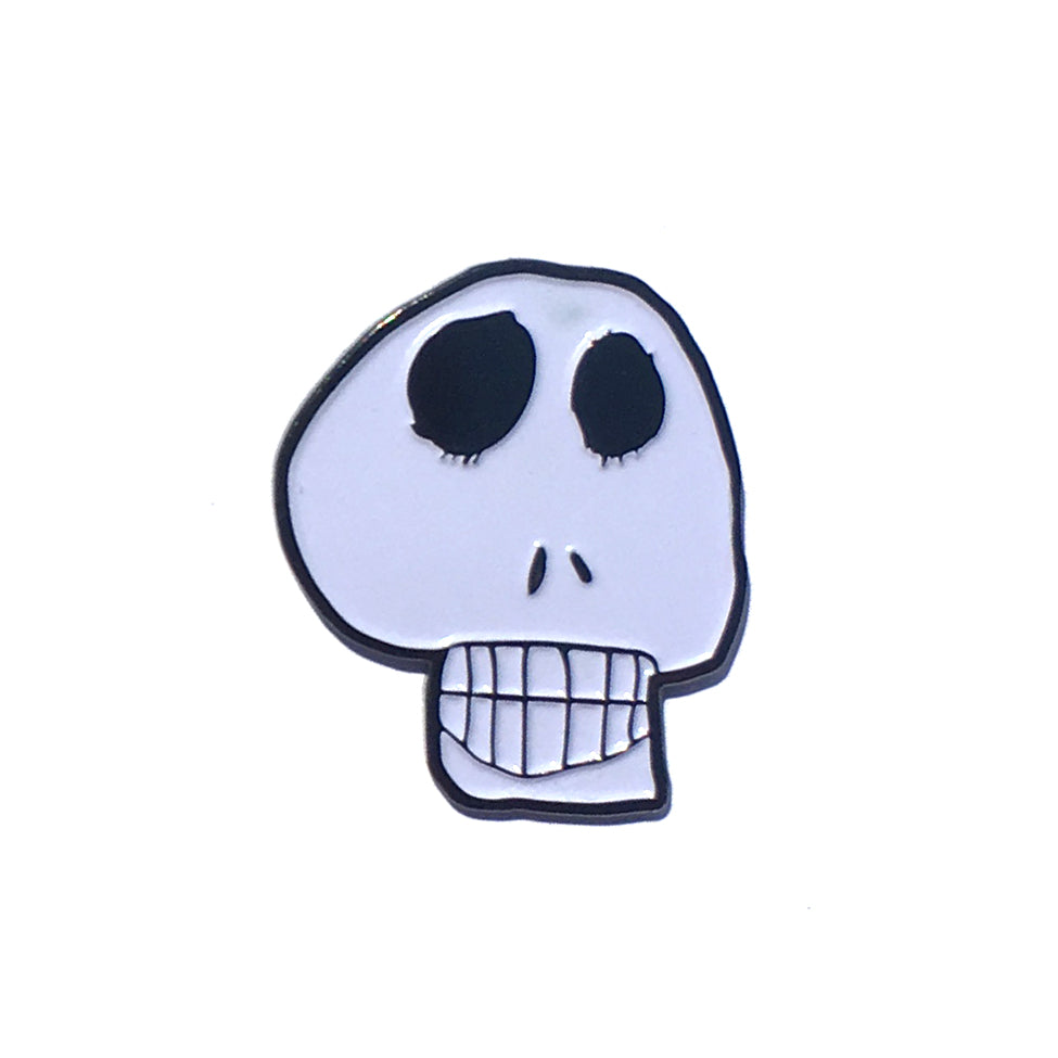 Skull Enamel Pin