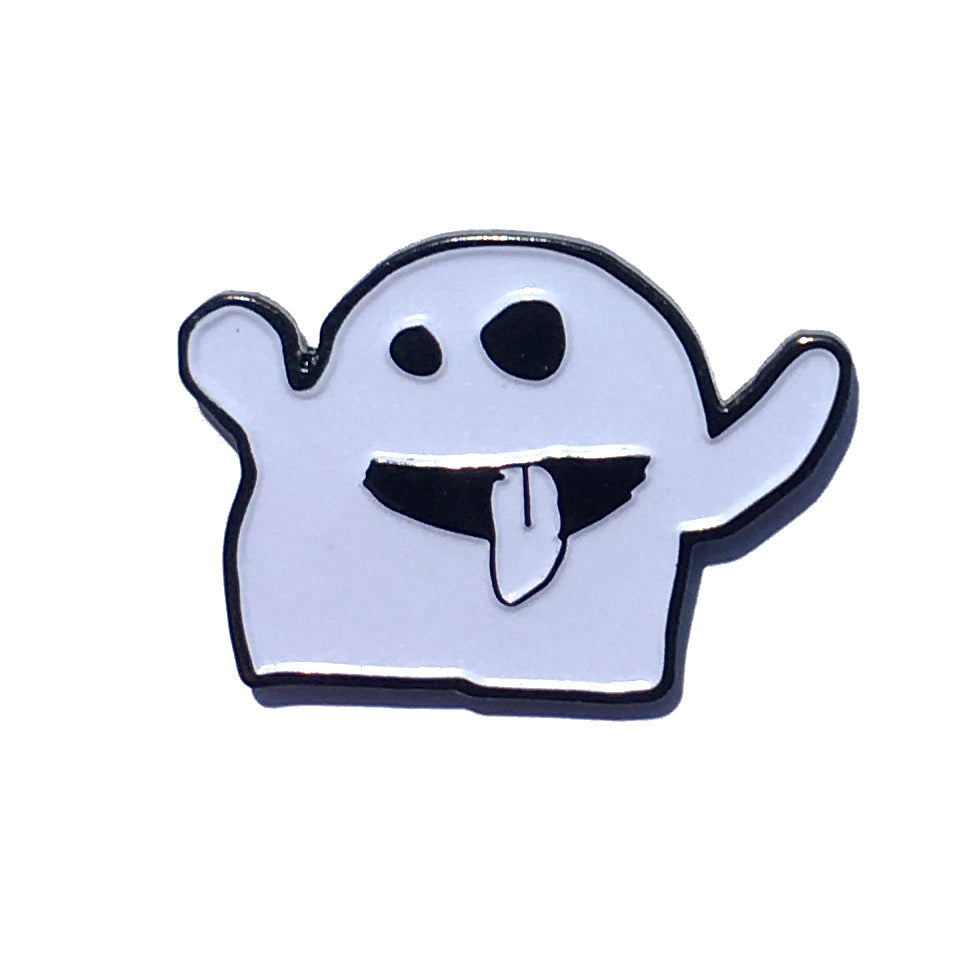 Ghost Enamel Pin
