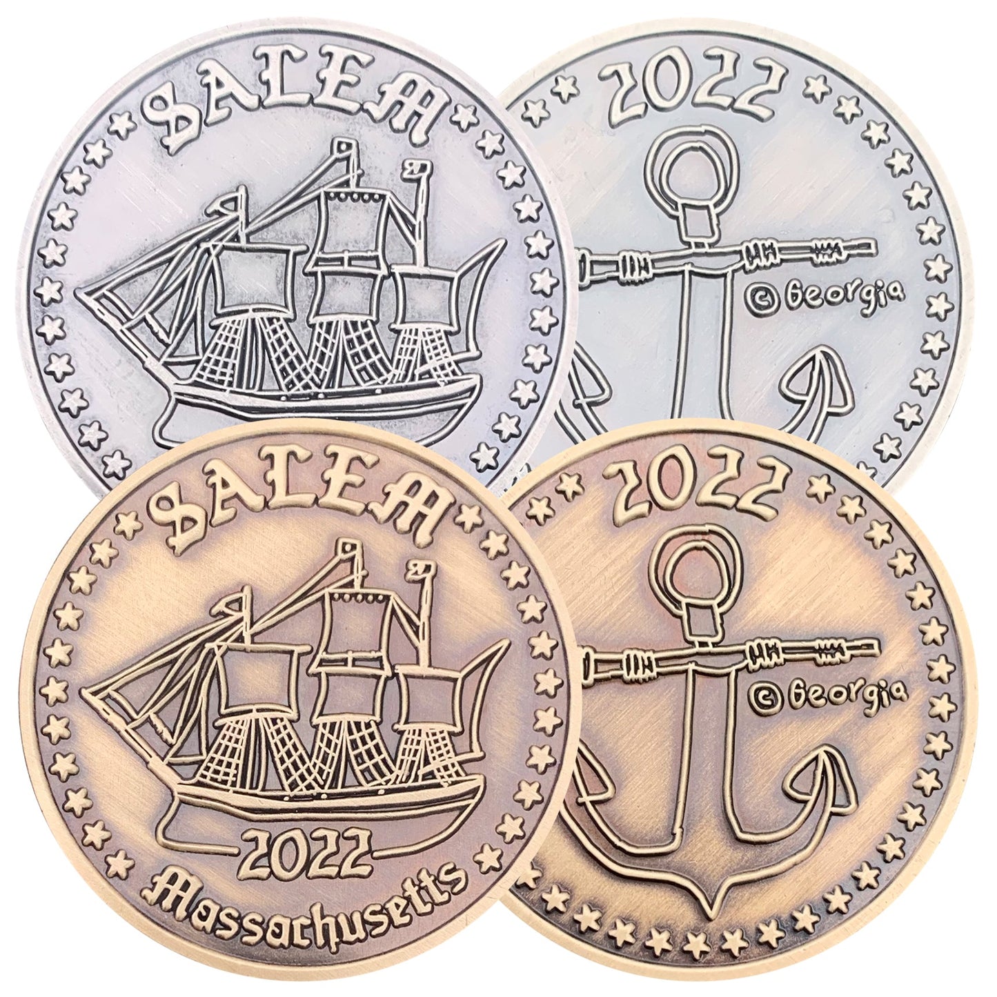 Salem, Massachusetts 2022 Commemorative Coin