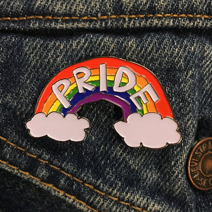 Pride Rainbow Enamel Pin