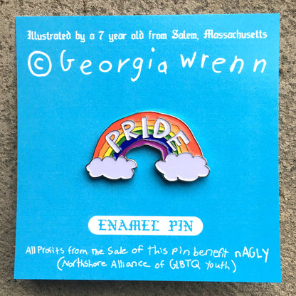 Pride Rainbow Enamel Pin