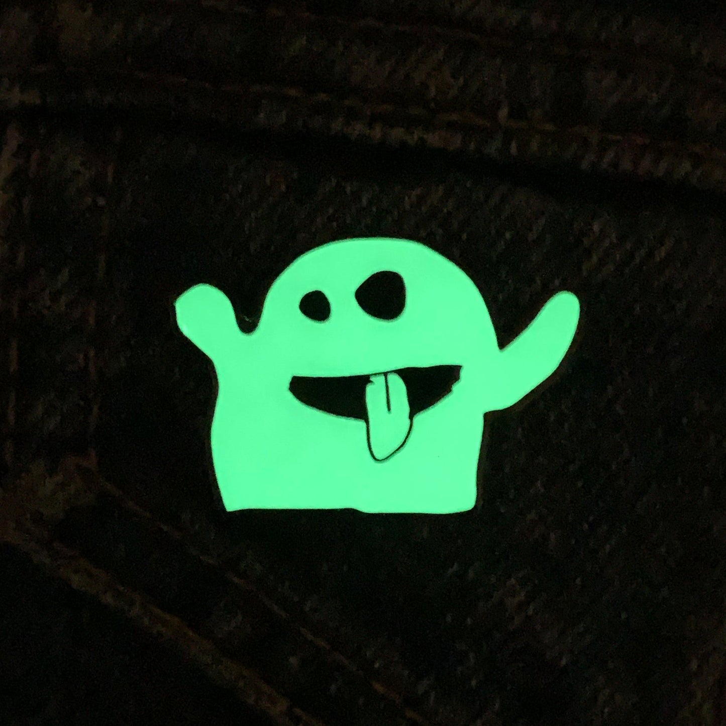 GLOWING Ghost Enamel Pin