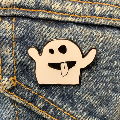 GLOWING Ghost Enamel Pin